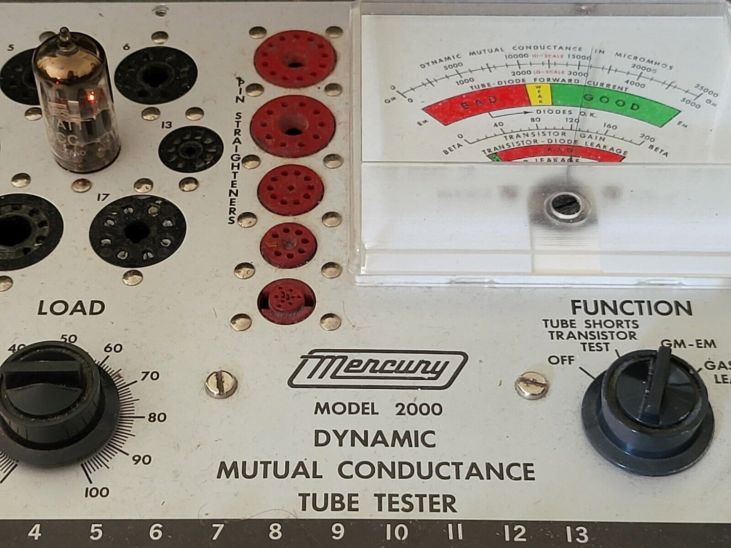 Mullard E88CC 6922 Matched Pair - Mitcham 1965 7L1 R5J1 - RARE SQ Label - NOS