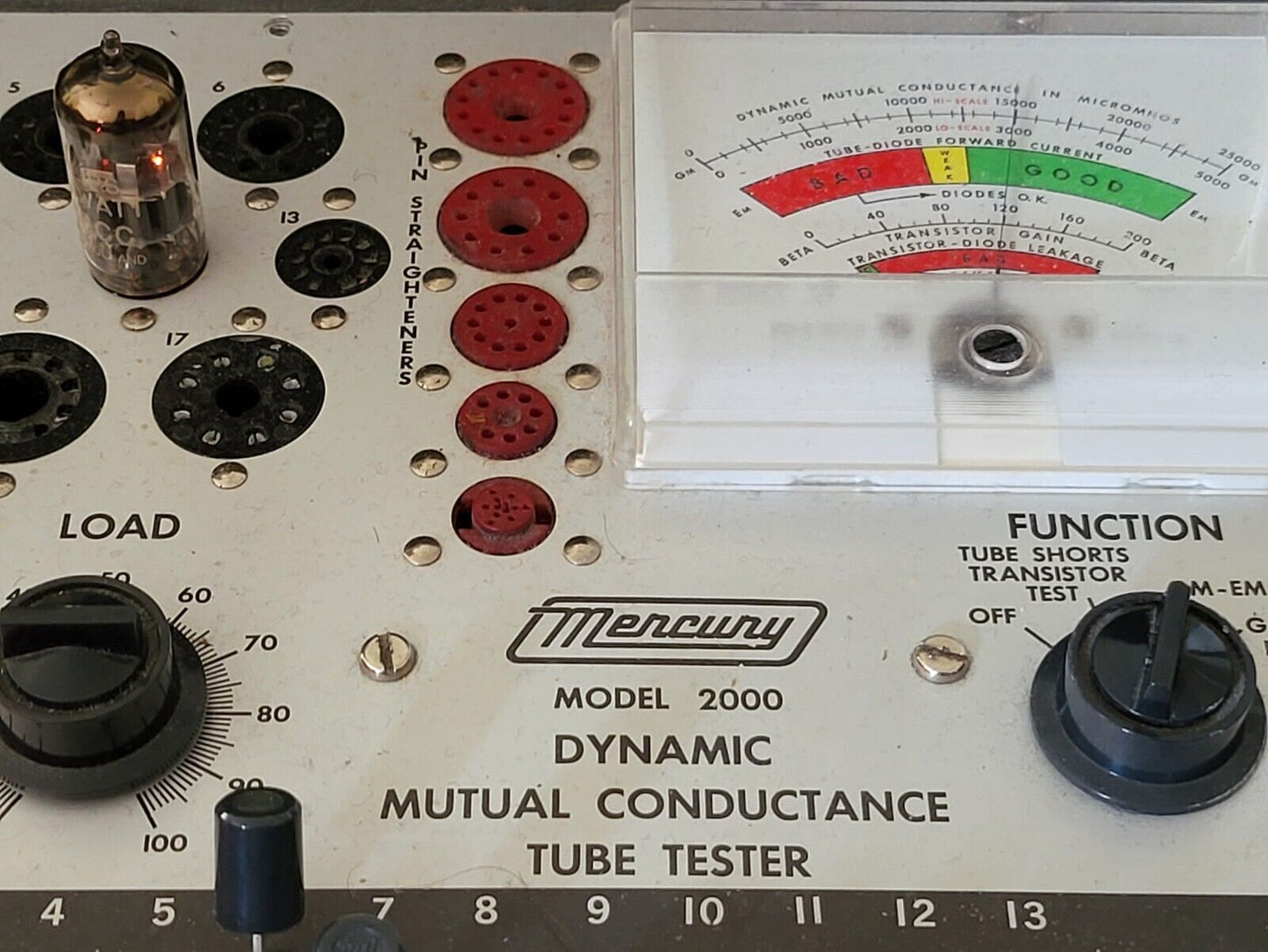 Mullard E88CC 6922 Matched Pair - Mitcham 1965 7L1 R5J1 - RARE SQ Label - NOS