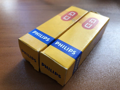 Philips SQ E188CC 7308 Preamp Tubes Matched Pair - Miniwatt - Holland 1965 - NOS