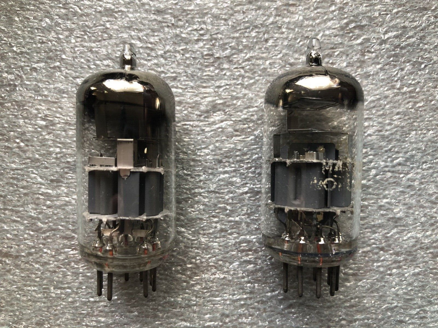 Philips PCC88 7DJ8 6DJ8 D-getter Preamp Tubes Matched Pair Holland 1958/59 - NOS