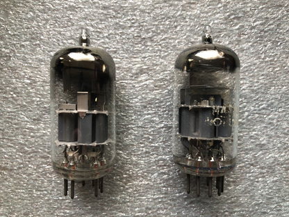 Philips PCC88 7DJ8 6DJ8 D-getter Preamp Tubes Matched Pair Holland 1958/59 - NOS
