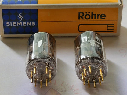 Siemens E88CC 6922 Matched Pair in Original Boxes - A0 1# - Munich 1962/63 - NOS