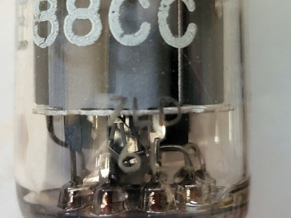 Philips Miniwatt SQ E88CC = 6922 Preamp Tubes Matched Pair - Holland 1966  - NOS