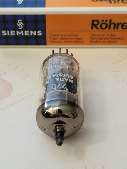 Amperex ECC82 12AU7 Preamp Tube - Rare Siemens Label - Holland 1960 Gf0 - NOS