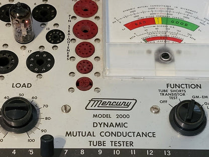 Mullard CV2492 = E88CC Matched Pair - Mitcham 1966/67 - RARE G.E.C. label - NOS